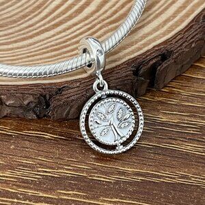 Pandora Spinning Family Tree Dangle Charm